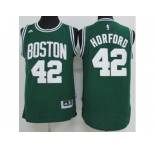 Boston Celtics #42 Al Horford Green(White No) Stitched NBA Jersey