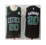 Men Nike Boston Celtics #20 Gordon Hayward Black Stitched NBA Swingman Jersey