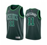 Men's Boston Celtics #11 Payton Pritchard Green NBA Swingman 2020-21 Earned Edition Jersey