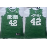 Men's Boston Celtics #42 Al Horford Green Icon Edition Stitched Basketball Jersey