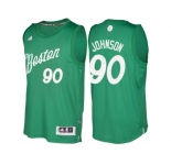 Men's Boston Celtics #90 Amir Johnson Green 2016 Christmas Day NBA Swingman Jersey
