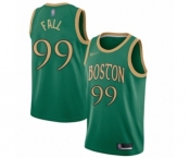 Men's Boston Celtics #99 Tacko Fall Authentic Green Basketball Jersey - 2019-20 City Edition