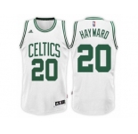 Men's Gordon Hayward Boston Celtics #20 Home White New Swingman Jersey
