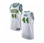 Men's Nike Boston Celtics #44 Danny Ainge Authentic White NBA Jersey - City Edition
