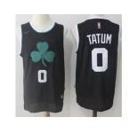 Nike Boston Celtics #0 Jayson Tatum Black Stitched NBA Jersey