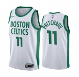 Nike Celtics #11 Payton Pritchard White NBA Swingman 2020-21 City Edition Jersey