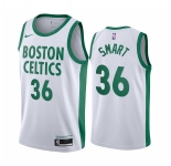 Nike Celtics #36 Marcus Smart White NBA Swingman 2020-21 City Edition Jersey