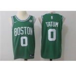 Nike NBA Boston Celtics #0 Jayson Tatum Jersey 2017-18 New Season Green Jersey
