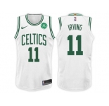 Nike NBA Boston Celtics #11 Kyrie Irving Jersey 2017-18 New Season White Jersey