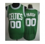 nba boston celtics #00 parish green(fans edition)
