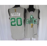nba boston celtics #20 allen grey