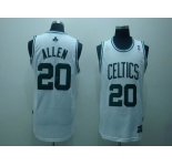nba boston celtics #20 allen whtie(fans edition)