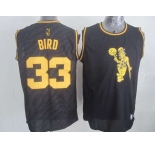nba boston celtics #33 bird zebra