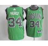nba boston celtics #34 pierce green(black number)[revolution 30 swingman]