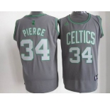 nba boston celtics #34 pierce grey