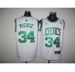 nba boston celtics #34 pierce white[2011 swingman revolution 30]