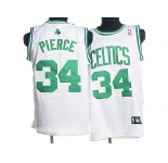 nba boston celtics #34 pierce white