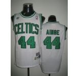 nba boston celtics #44 ainge white(green number)