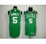 nba boston celtics #5 garnett green[revolution 30]