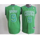 nba boston celtics #9 rondo green[fullgreen]