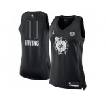 Women Nike Boston Celtics #11 Kyrie Irving Black NBA Jordan Swingman 2018 All-Star Game Jersey