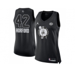 Women Nike Boston Celtics #42 Al Horford Black NBA Jordan Swingman 2018 All-Star Game Jersey