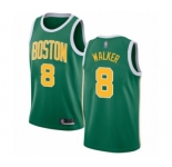 Women's Boston Celtics #8 Kemba Walker Green Swingman Jersey - Earned Edition