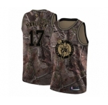 Women's Nike Boston Celtics #17 John Havlicek Swingman Camo Realtree Collection NBA Jersey