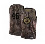 Women's Nike Boston Celtics #46 Aron Baynes Swingman Camo Realtree Collection NBA Jersey