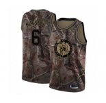 Women's Nike Boston Celtics #6 Bill Russell Swingman Camo Realtree Collection NBA Jersey