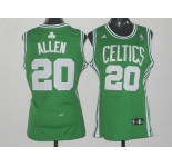 women nba boston celtics #20 allen green