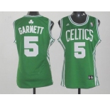 women nba boston celtics #5 garnett green
