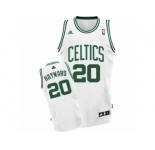 Youth Adidas Boston Celtics #20 Gordon Hayward Swingman White Home NBA Jersey