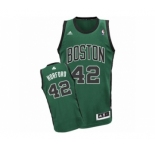 Youth Adidas Boston Celtics #42 Al Horford Swingman Green(Black No.) Alternate NBA Jersey