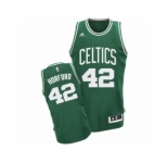 Youth Adidas Boston Celtics #42 Al Horford Swingman Green(White No.) Road NBA Jersey