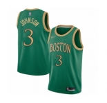 Youth Boston Celtics #3 Dennis Johnson Swingman Green Basketball Jersey - 2019-20 City Edition