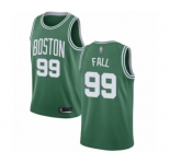 Youth Boston Celtics #99 Tacko Fall Swingman Green(White No.) Road Basketball Jersey - Icon Edition