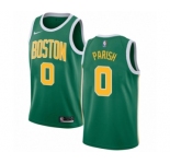 Youth Nike Boston Celtics #0 Robert Parish Green Swingman Jersey - Earned Edition