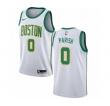 Youth Nike Boston Celtics #0 Robert Parish Swingman White NBA Jersey - City Edition