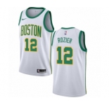 Youth Nike Boston Celtics #12 Terry Rozier Swingman White NBA Jersey - City Edition