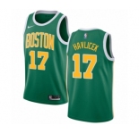 Youth Nike Boston Celtics #17 John Havlicek Green Swingman Jersey - Earned Edition