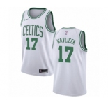 Youth Nike Boston Celtics #17 John Havlicek Swingman White NBA Jersey - Association Edition