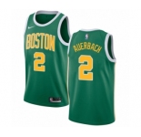 Youth Nike Boston Celtics #2 Red Auerbach Green Swingman Jersey - Earned Edition