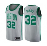 Youth Nike Boston Celtics #32 Kevin Mchale Swingman Gray NBA Jersey - City Edition