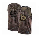 Youth Nike Boston Celtics #42 Al Horford Swingman Camo Realtree Collection NBA Jersey