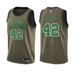 Youth Nike Boston Celtics #42 Al Horford Swingman Green Salute to Service NBA Jersey