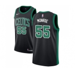 Youth Nike Boston Celtics #55 Greg Monroe Authentic Black NBA Jersey - Statement Edition