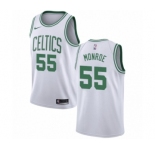 Youth Nike Boston Celtics #55 Greg Monroe Swingman White NBA Jersey - Association Edition
