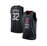 Men Nike Los Angeles Clippers #32 Blake Griffin Black NBA Swingman Statement Edition Jersey