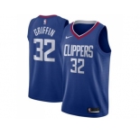 Men Nike Los Angeles Clippers #32 Blake Griffin Blue Stitched NBA Swingman Jersey